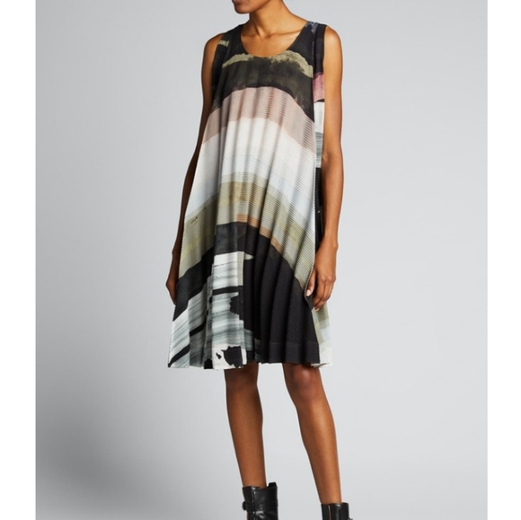 ISSEY MIYAKE Abstract Print Dress - Picture 3 of 8